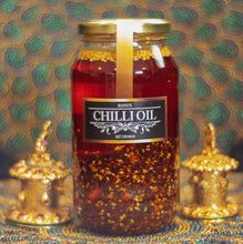 Load image into Gallery viewer, Banu's large 500ml chilli oil.