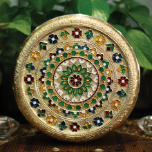 Load image into Gallery viewer, Large Mandala Multicolor Anjali Box