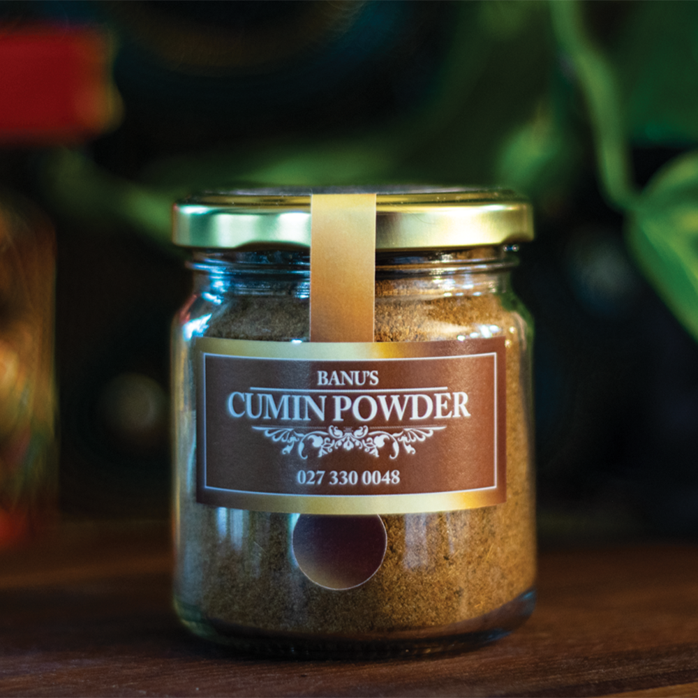 Jar of Banu's Cumin Powder